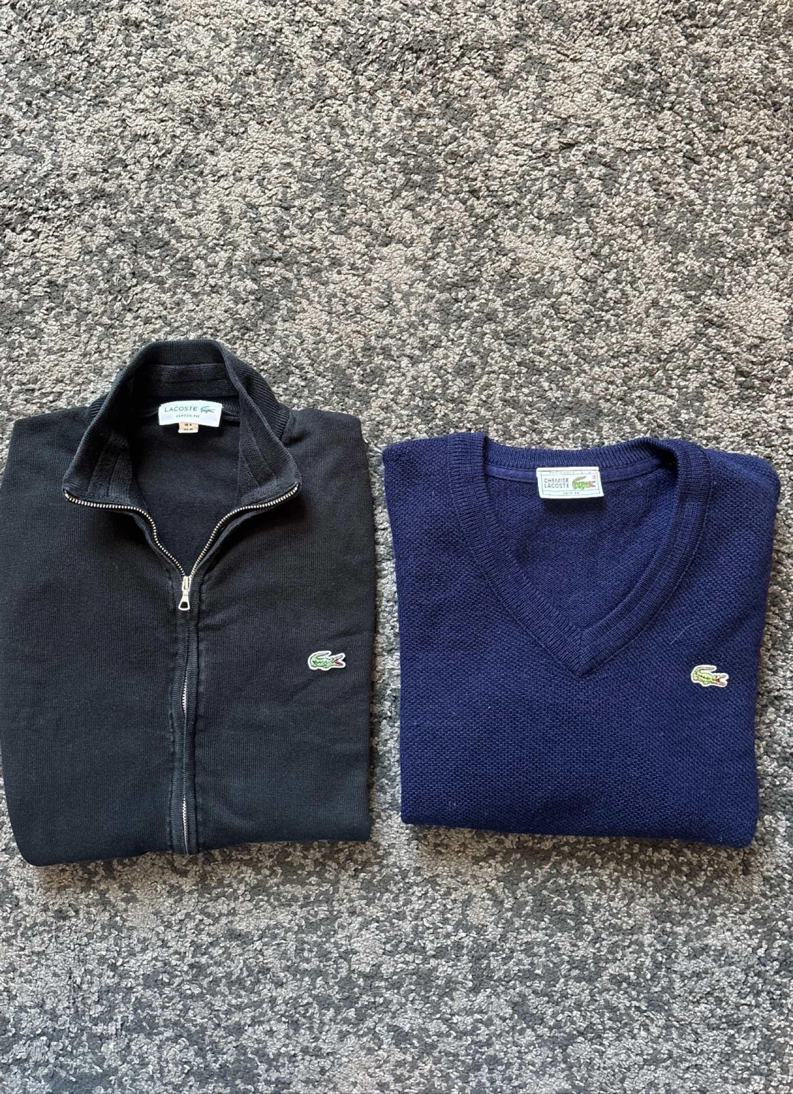 Lot de deux haut Lacoste 